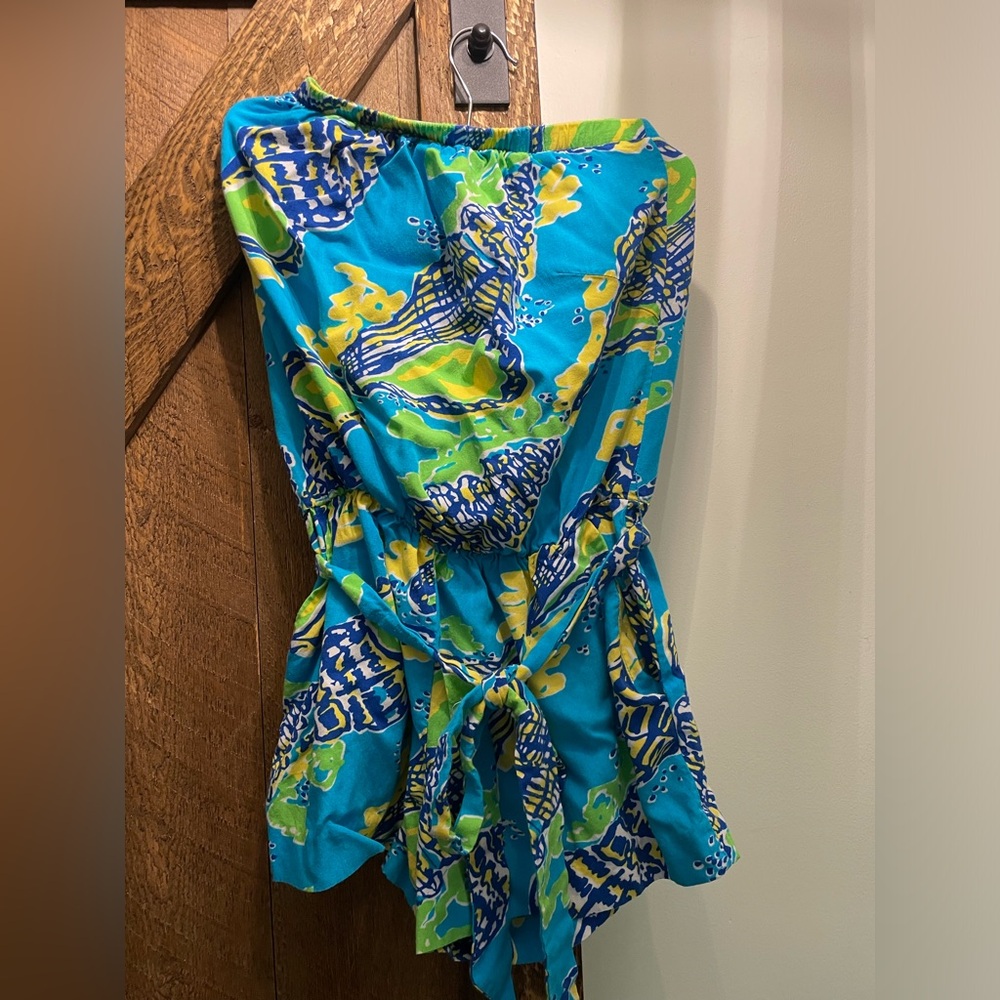 Lily Pulitzer Romper W/Pockets